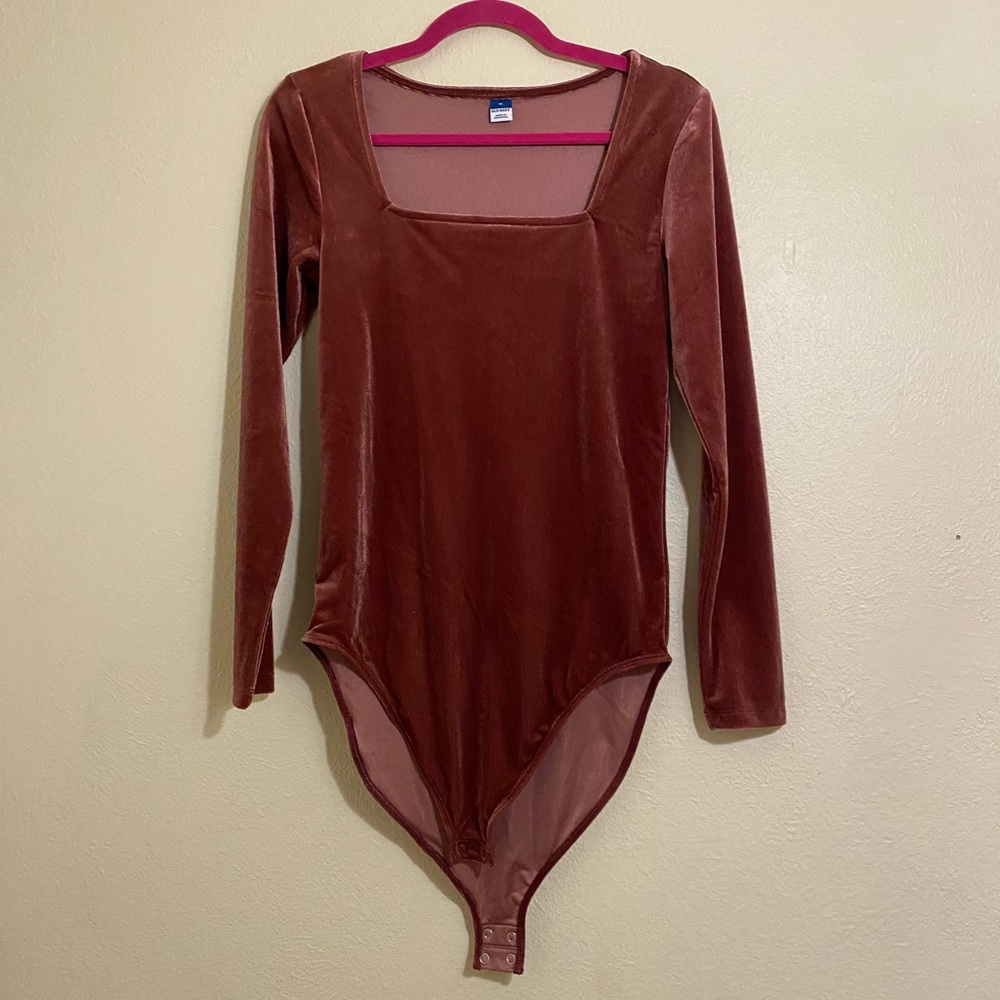 old navy purple velvet bodysuit🔮